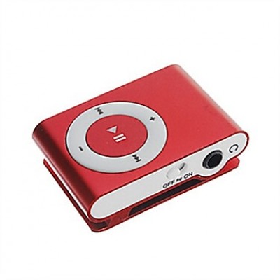 Mini Clip Metal USB MP3 Music Media Player