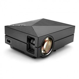 1080P Mini LCD Projector Portable Support AV/SD/USB/HDMI/VGA - G60 Home Cinema Theater Interface Video Games Movie  