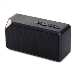 Mini Portable Wireless Bluetooth Speaker Rechargeable Battery for Smartphones Mp3/Mp4 Psp and Music Player Black