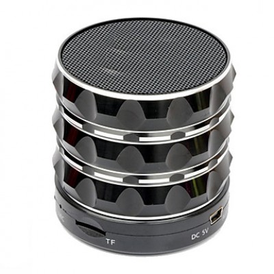 Bluetooth Speaker Mini TF Sound Card Multi-Function Aluminum Portable Wileress Speaker With Mic MP3 Player