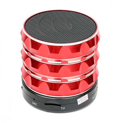 Bluetooth Speaker Mini TF Sound Card Multi-Function Aluminum Portable Wileress Speaker With Mic MP3 Player