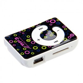 TF Card Reader "C" Keyboard Digital Mp3 Player with Clip