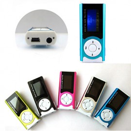 8G MiniSlim Clip USB MP3 Music Media Player LCD Screen