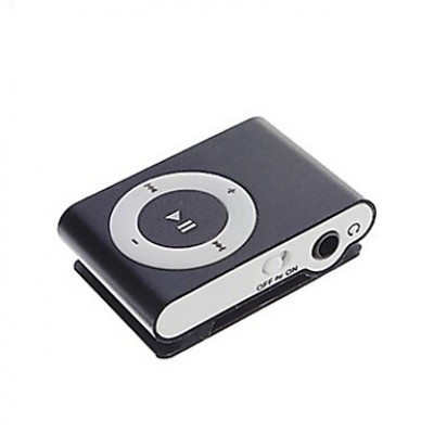 Mini Clip Metal USB MP3 Music Media Player