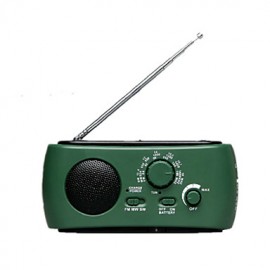 Outdoor Equipment The Elderly With The Radio
